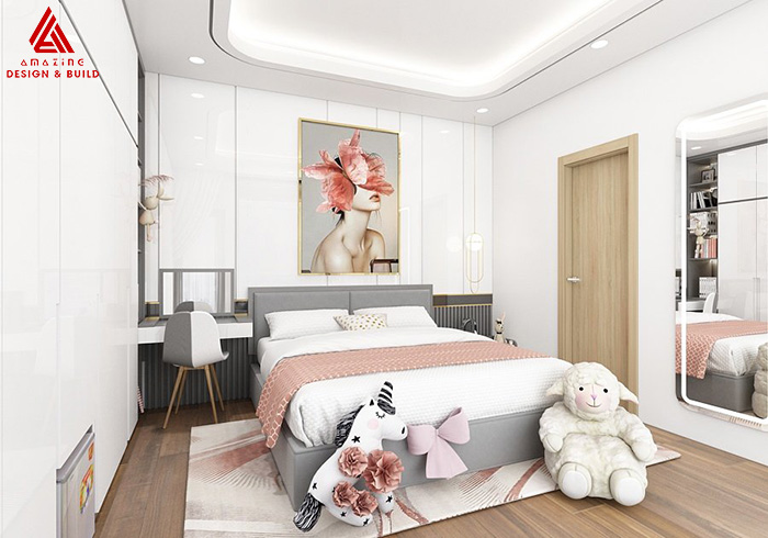 Phong cách thiết kế nội thất 2 phòng ngủ hiện đại 