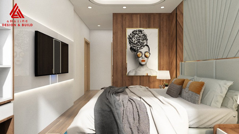 Mẫu thiết kế nội thất chung cư 3 phòng ngủ đẹp, hiện đại 2023 - 1